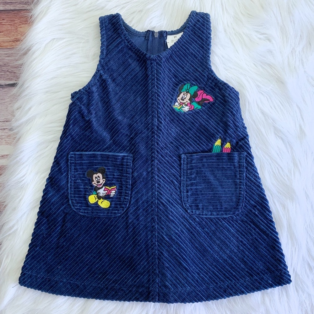 Vintage Disney Mickey and Minnie Dress